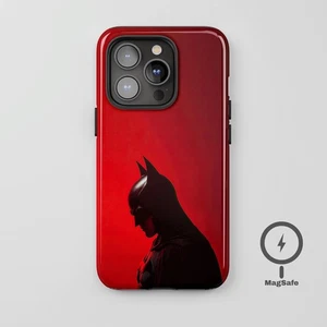 Batman Super Hero iPhone Tough Case MagSafe Hülle für Apple iPhone 14-16 Serie - Bild 1 von 5