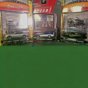 New 1970/2007 Chevy Camaro & 2006 Dodge Charger 3pc Set  - Bild 1 von 18
