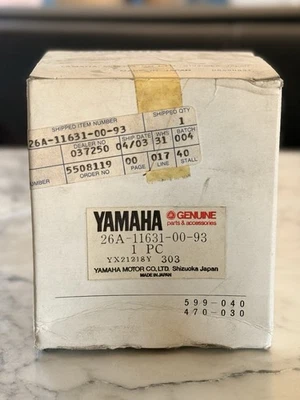 Yamaha XT250 SR250 Pistão Std Bore 26A-11631-00-93 Original OEM NOS - Imagem 1 de 4