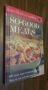 1962 Better Homes And Gardens So-Good Meals VTGG Hardcover Cook Book - Picture 1 of 10