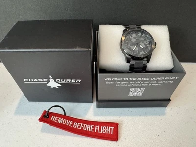 Reloj Hombre Chase Durer - 48mm, Gunmetal (CDW-0141) Nuevo en Caja Luminoso Foto 1 de 4