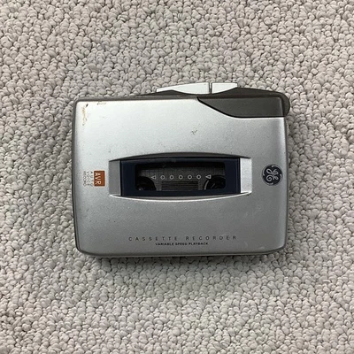 Grabadora de casete GE de colección 3-5366A portátil de velocidad variable reproductor de cinta grabadora Foto 1 de 4