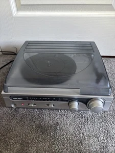 Bush Turntable Radio System RPA1 Silver Vinyl & Radio Player  - Picture 1 of 12