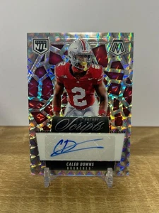 2025 Panini NFL Mosaic Caleb Downs SILVER MOSAIC NIL Auto Card SSP - Bild 1 von 1