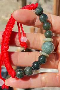 Natural Jadeite Jade Bracelet Burmese - Picture 1 of 8