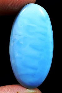 35 Kt 6X20X40 mm Natürlicher Designer Blau Owyhee Opal Oval Cabochon Edelstein HD-246 - Bild 1 von 5
