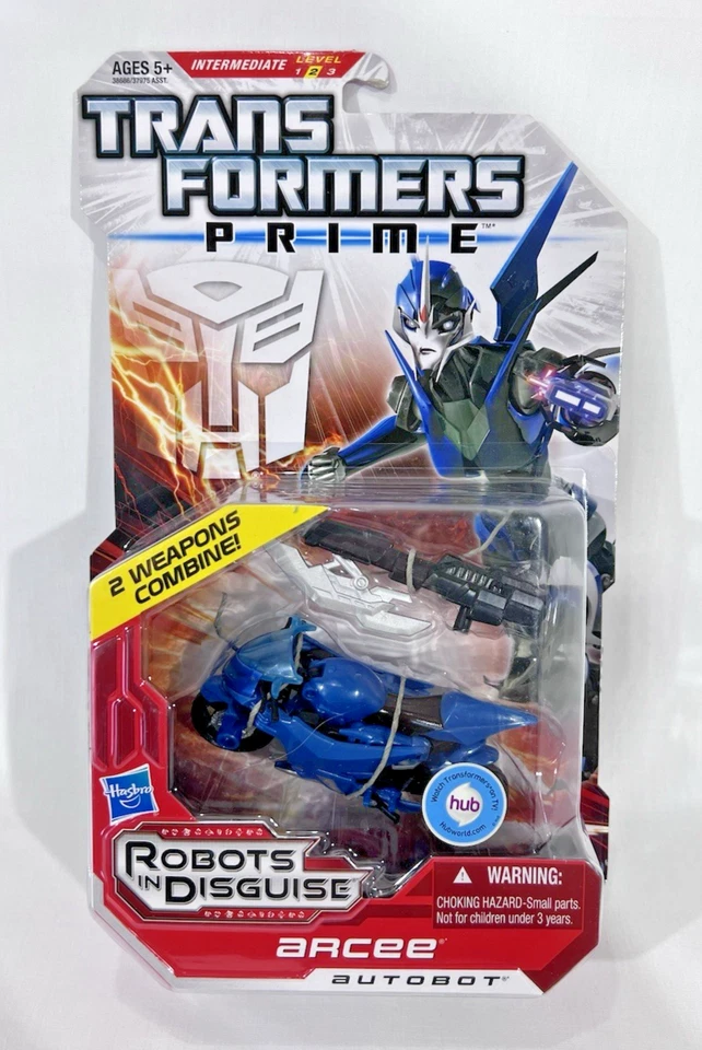 Transformers Prime Robots in Disguise RID Series 1 Arcee Deluxe MISP VHTF Hasbro