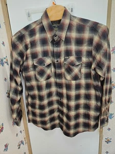 Dixxon "Moreno" Gr. XL Langarm Flanellhemd mit Druckknöpfen - Bild 1 von 5