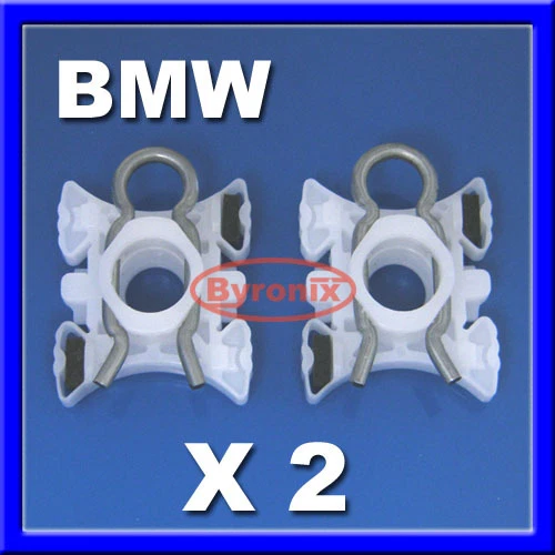 WINDOW REGULATOR SLIDER CLIPS BMW E32 E34 E36 E92 3 5 7 Plastic with metal clip - Image 1 of 1