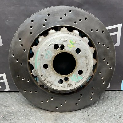 OEM 2014-2018 BMW X5M F85 TRASERO IZQUIERDO CONDUCTOR FRENO ROTOR Foto 1 de 4