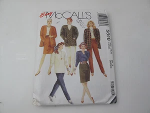 McCalls 5648 Jacket, Skirt,Pants, Top Size 18-20 Pattern ***Uncut***(U) - Picture 1 of 6