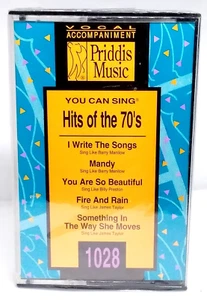 Priddis Music You Can Sing KARAOKE Hits of the 70's #1028 NEW SEALED - Foto 1 di 4