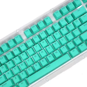 PBT Keycaps Ergonomic Design Oil Resistant Colorful 108 Key Video Game Keycap - Picture 1 of 12