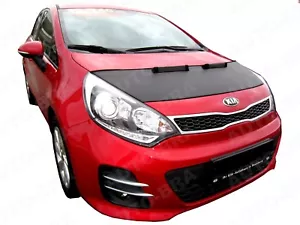 CAR HOOD BONNET BRA fit KIA Rio 2011-2017 NOSE FRONT BRA DE CAPOT - Imagen 1 de 5