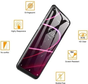 Für T-Mobile REVVL 5G Displayschutzfolie Hartglas Premium Schutz Curved HD 9H - Bild 1 von 8