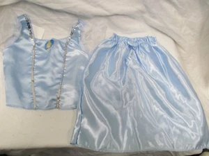 New Girl’s Disney Princess Cinderella Halloween Costume Blue Dress Size 4/6X - Picture 1 of 1