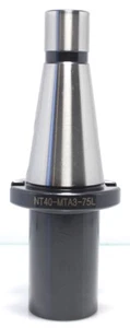 FP, NT40-MTA3 (GZ) (ECO) | NT40 MT3 Bohrer Reibmaschine Morsekegel HALTER | Adapter - Bild 1 von 1