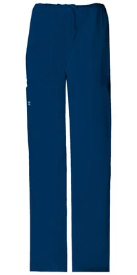 Scrubs Cherokee Workwear Drawstring Cargo Pant 4043 NAVW Navy Free Shipping - Image 1 of 3