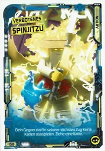 Lego Ninjago Serie 5 TCG Sammelkarten Aktion Karte Nr. 158 Verbotenes Spinjitzu - Bild 1 von 1