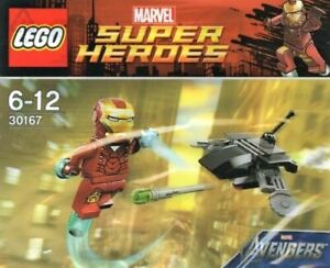 NEW Lego Marvel Super Heroes The Avengers 30167 Iron Man vs. Fighting Drone NEW