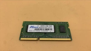 ASint DDR3 2GB Systemspeicher 1600MHz SSZ302G08-GGNHC -63E - Bild 1 von 2