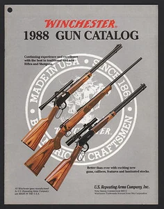 Winchester Gun Catalog - 1988 - Hole Punch - Picture 1 of 1
