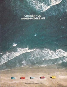 Katalog Prospekt Citroën GS / Break 08/1978 Frankreich - Bild 1 von 2