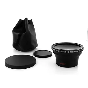 Albinar 0.43x Wide Angle Fisheye Lens for Panasonic AVCCAM AG-HMC40 43mm camcord - Picture 1 of 1