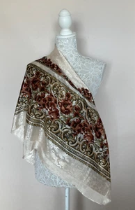 Vintage Italian Scarf Wrap - Picture 1 of 5