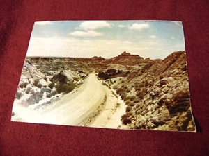 Vintage South Dakota Badlands NP riesige farbige 7 x 10 Postkarte von Rushmore Foto - Bild 1 von 11