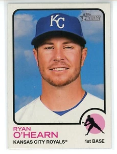 2022 Topps Heritage #408 Ryan O'Hearn SP (Royals) - Picture 1 of 1