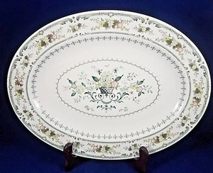 Royal Doulton PROVENCAL Oval Serving Platter 16 1/8" - Picture 1 of 2