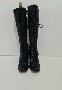 stivaletti stringati vintage