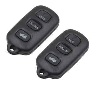2 piezas para Toyota Keyless Avalon Entrada Control Remoto Reemplazo Coche Llavero Carcasa Estuche - Imagen 1 de 4