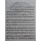 DACOSTA Franco Hymne à l'Amitié Chant Piano ou Harpe ca1820