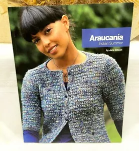 Jane Ellison Knitting Pattern Book Araucania Indian Sumer - 20 Garments Women - Picture 1 of 11