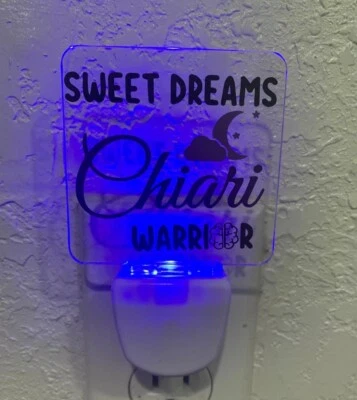 Night Light for Chiari Warrior. Chiari Surgery Gift - Image 1 of 2