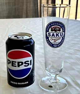 Saku Original Estnisches Pilsner Bierglas, 7,5 cm hoch, 1er Set, Germany - Bild 1 von 13