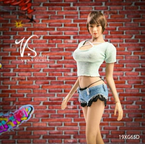 VSTOYS 1/6 19XG65D Sexy Girls Tops Shorts Pants Clothes Fit 12'' Female PH Body - Picture 1 of 3