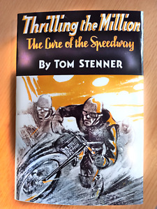 Speedway Thrilling the Million Book Dust Cover (no book included)