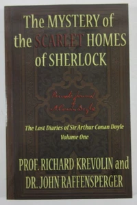 SIGNED "Mystery of Scarlet Homes of Sherlock" Krevolin & Raffensperger 2016 SC - Picture 1 of 4