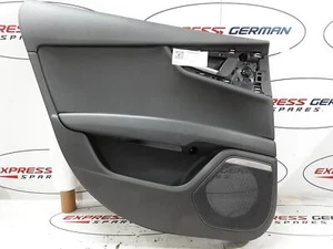 AUDI A7 S7 RS7 13 PASSENGER SIDE REAR DOOR CARD PANEL 1114 SEE PICS FOR WEAR - Picture 1 of 3