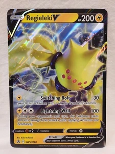 Pokemon SWSH Promo JUMBO/OVERSIZE REGIELEKI V SWSH280 - In perfette condizioni - Foto 1 di 3