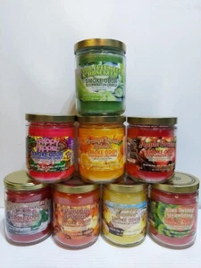 Exterminador de olores de humo tarro de 13 oz CoolCucumber Honeydew surtido de 8 velas - Imagen 1 de 10