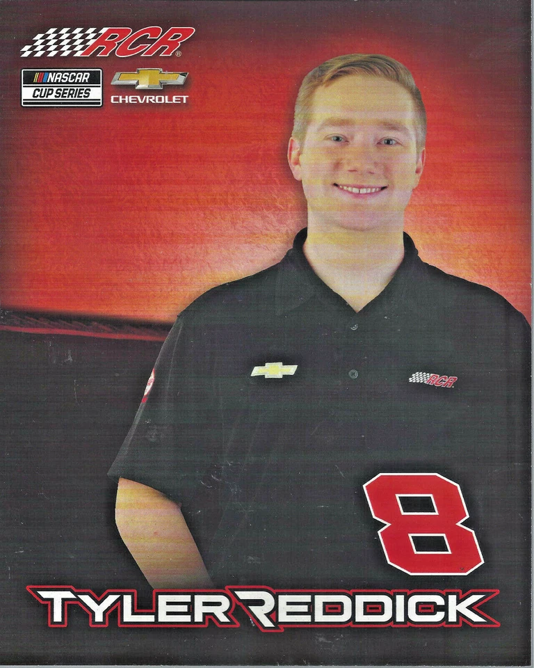 Tyler Reddick 2020 "Black Polo Generic RCR" #8 serie NASCAR postal Foto 1 de 1