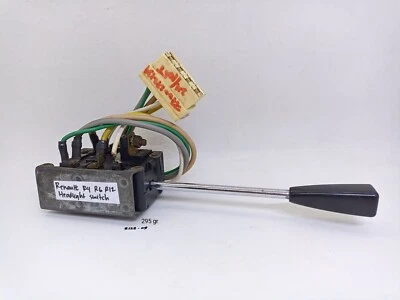 Interruptor de luz columna de dirección Renault R4 R5 Jaeger Foto 1 de 4