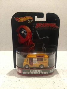 50th Hot Wheels RETRO Entertainment 2018 *DEADPOOL Chimichanga Truck* - Picture 1 of 10