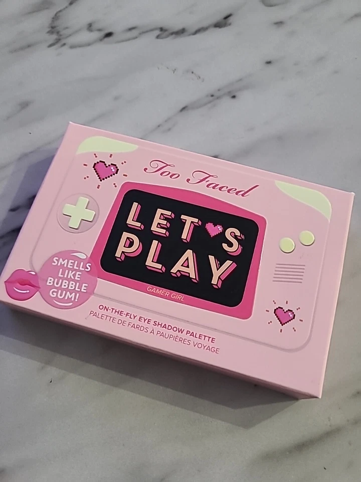 Too Faced Let's Play Mini Eyeshadow Palette - Brand New - Image 1 of 3