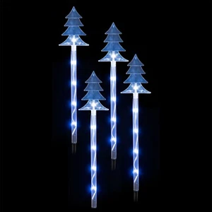 Stockholm Christmas Lights RGB TREE Path Lights 20 LEDs Smart RGB LEDs Outdoor - Picture 1 of 12