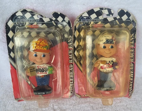 Vtg Racin Bubbas Bobbleheads Race Fans Atlanta Bristol Speedway New toys Cover
